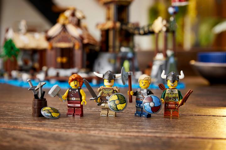 Image du produit LEGO Ideas Village viking (21343, LEGO Ideas, LEGO difficiles à trouver)