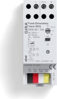 Gira Wireless dimming actuator 1f REG eNet 543000 (Dimming actuator)