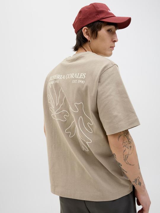 Actual product image Jack & Jones Gedruckt Rundhalsausschnitt T-shirt T-shirt (L)