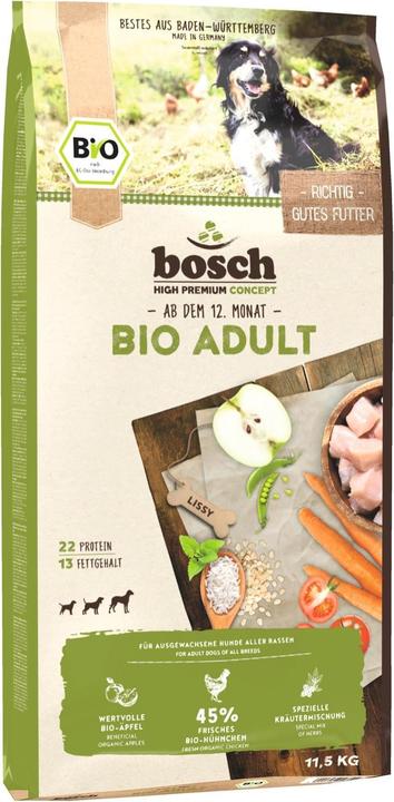 Image du produit Bosch Petfood Nourriture sèche Bio Adult au poulet (Adulte, 1 pcs, 11700 g)