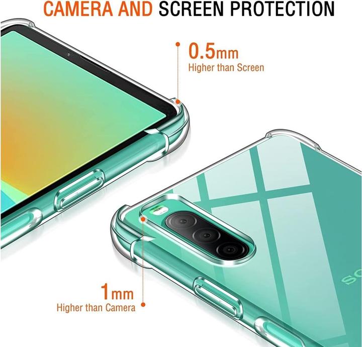 Image du produit Screenguard Sony Xperia 10 IV Housse Crystal Soft Airbag Bumper (Sony Xperia 10 IV)