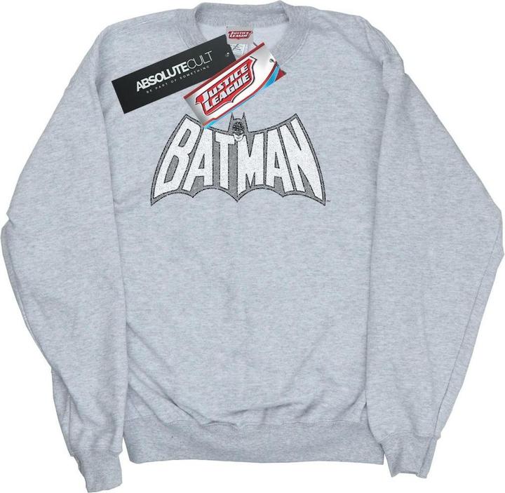 Image du produit - Sweat BATMAN RETRO CRACKLE LOGO - Garçon (128)