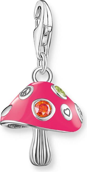 Immagine prodotto Thomas Sabo Charm-Anhänger bunter Pilz Silber (Smalto, Argento 925)