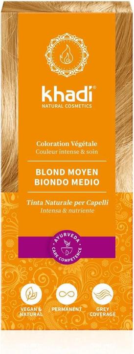 Produktbild Khadi Pflanzenfarbe (Mittelblond)