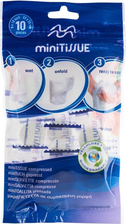 Produktbild MiniTissue Erfrischungstücher (10 Stück)