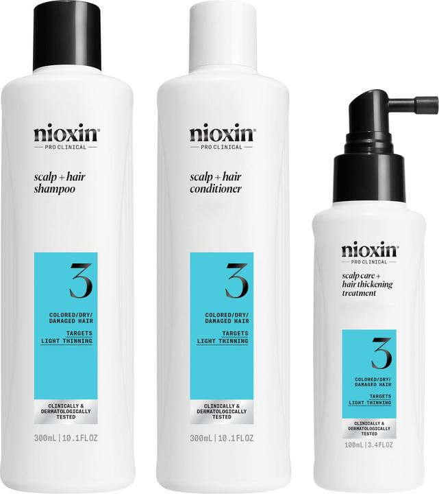 Nioxin Scalp + Hair Thickening System 3 (Haarpflege set)