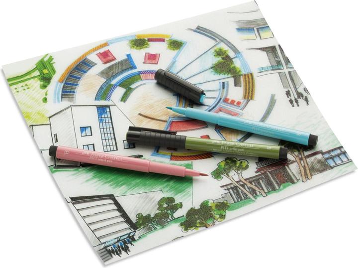 Image du produit Faber-Castell PITT Artist Pen Case Terra (Marron, 6 x)