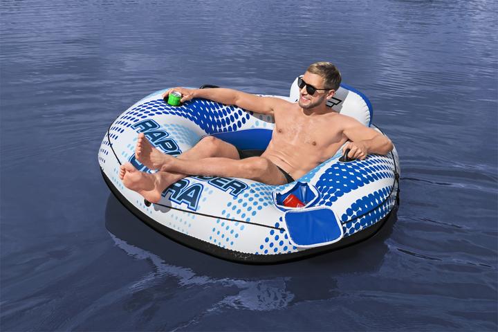 Image du produit Bestway Hydro-Force Rapid Rider Bouée avec rangement à fermeture éclair 1,52 m Ultra River