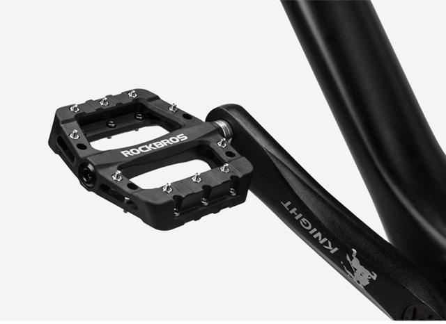 Produktbild Rockbros 2017-12CBK Nylon-Fahrradpedal-Set – Schwarz