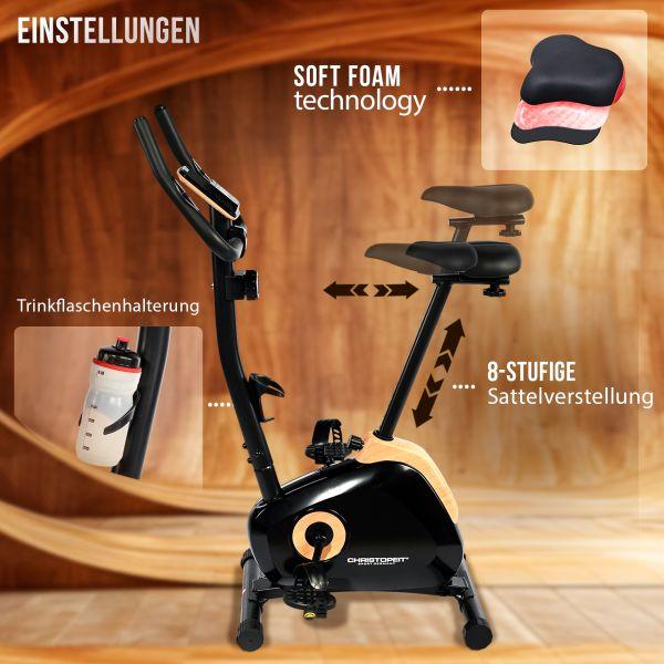 Actual product image Christopeit Exercise bike HT 2.1