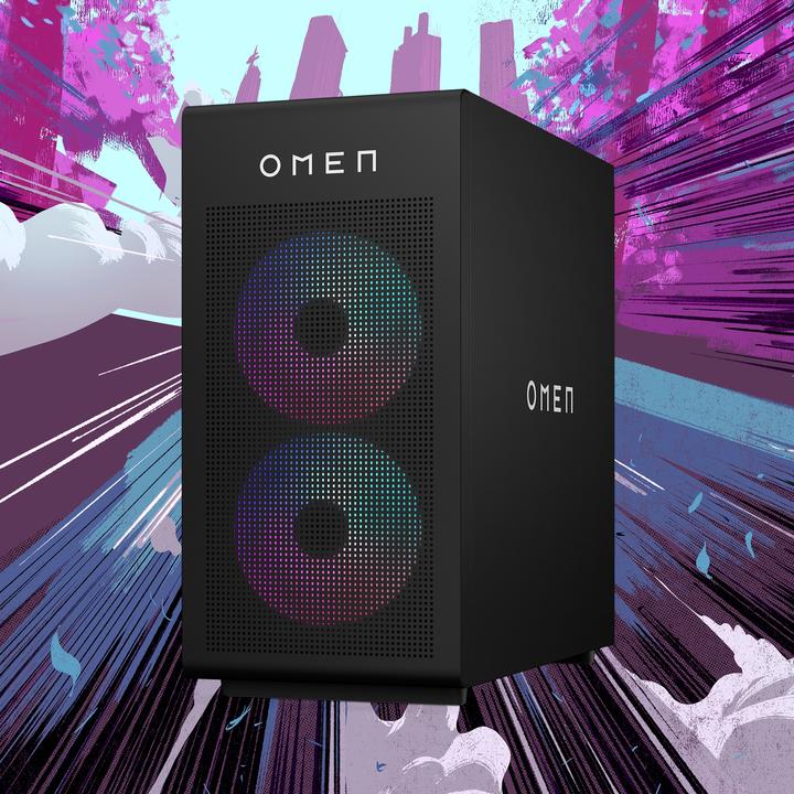 Produktbild HP OMEN GT16-0471ng 35L Gaming Desktop R7-8700G 32GB/1TB SSD RTX 4060 Ti Win11 (AMD Ryzen 7 8700G, 32 GB, 1000 GB, GeForce RTX 4060 Ti)