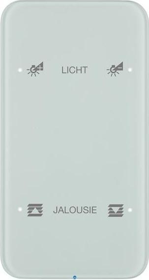 Produktbild Berker Teclado Touch Sensor confort configurado, 2 fases, serie R.1 de hager, blanco polar