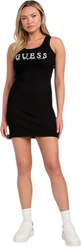 Actual product image Guess Sonnenblumen-Rippkleid für Damen in Dunkelgrau (S)