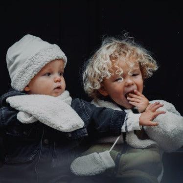 Produktbild Cloby Teddy Set, Schal Mütze Fäustlinge Off White