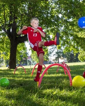 Produktbild Selecta Spielzeug Fussball-Krocket-Set