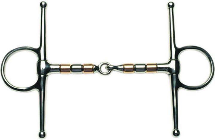 Immagine prodotto Korsteel Snaffle a rullo in acciaio inox e rame