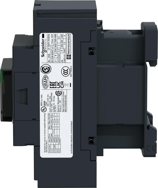 Produktbild Schneider Electric Schütz 3-polig Schließer 9A 24VDC