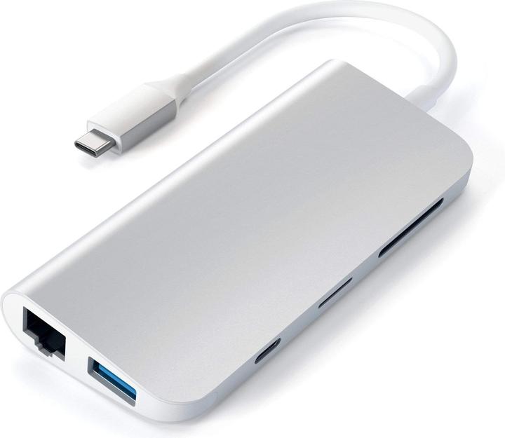 Satechi ST-TCMM8PAS (USB-C, 9 Ports)