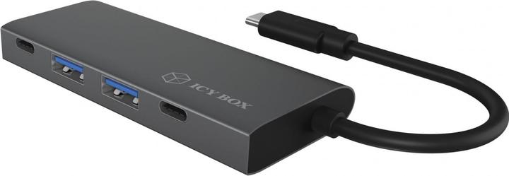 Produktbild Icy Box USB-Hub IB-HUB1428-C31 (USB-C, 4 Ports)