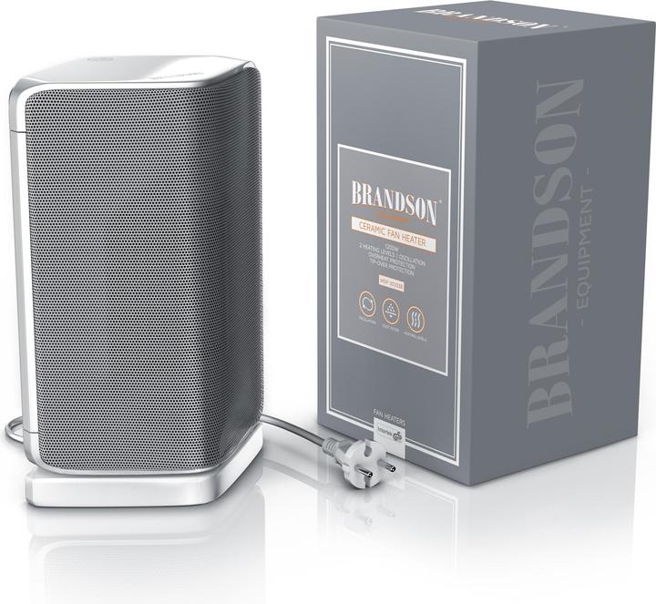 Image du produit Brandson Radiateur soufflant céramique 1200 W (1500 W)