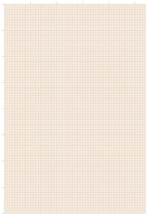 Actual product image Folia Millimeter paper block (A3, Checked)