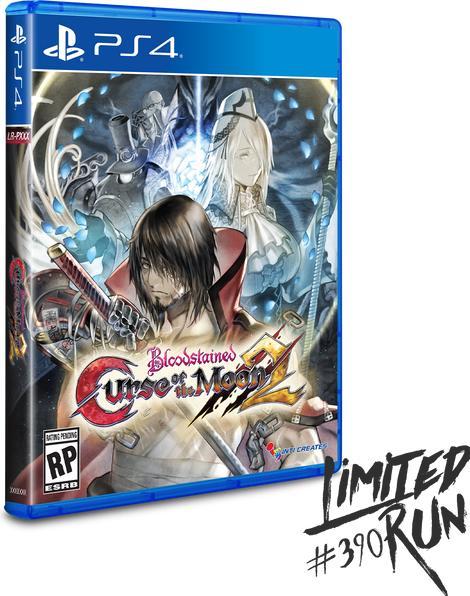 Actual product image Limited Run Bloodstained - Curse Of The Moon 2 ( #390) (import) (PS4, EN)