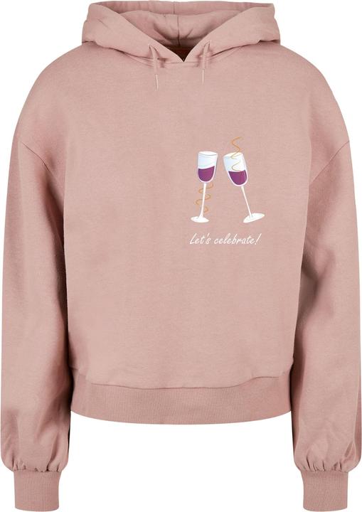 Merchcode Ladies Let's celebrate Organic Oversized Hoody - 113247 (L)