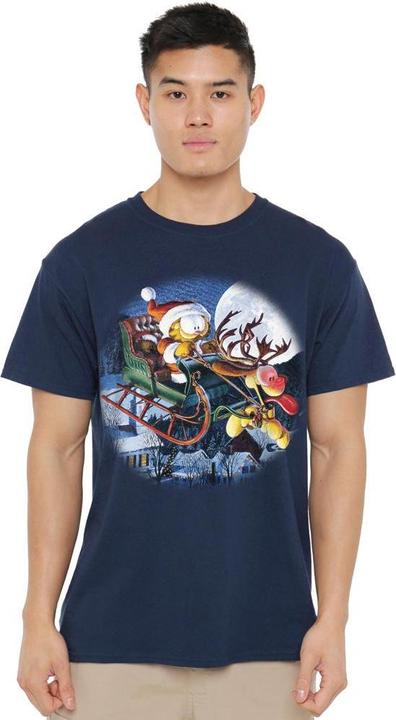 Immagine prodotto Garfield Moonlight Ride Maglietta Uomo (M)