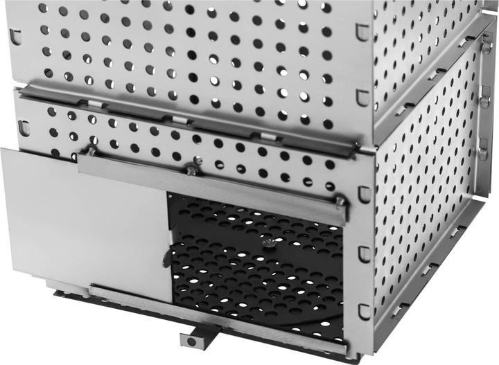 Produktbild Uniprodo Pelletkorb für Kaminofen Brennkorb Heizeinsatz Pellets Stecksystem 1500 °C
