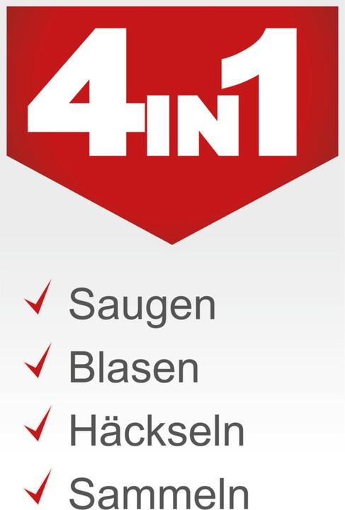 Productafbeelding Scheppach Benzine bladblazer - pomp - versnipperaar (3-in-1) LBH2600P (2021m model) (Benzine werking, Bladblazer, Bladzuiger, Vacuüm en ventilator)