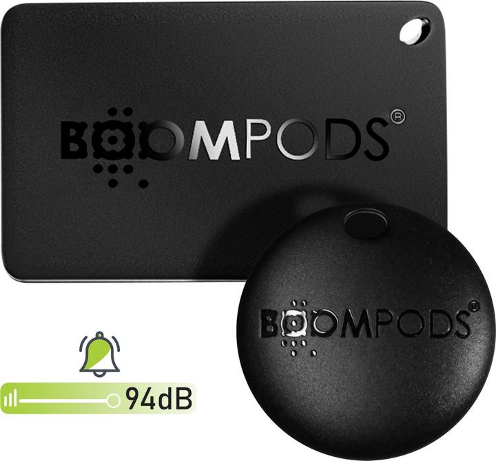Immagine prodotto Boompods Pacchetto Tag e Card Bundle nero