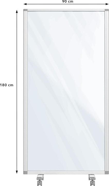 Actual product image Master of Boards Mobile partition wall PRO (90 x 180 cm)