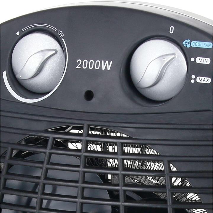Productafbeelding Emerio Ventilatorkachel 2 warmtestanden, thermostaat, 20m² (2000 W)