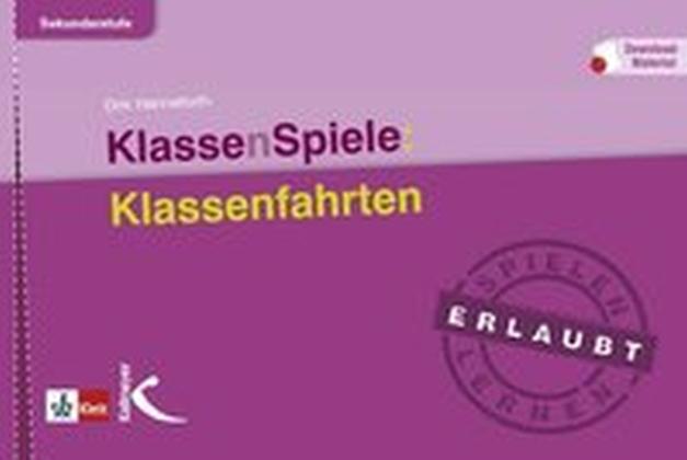 Immagine prodotto KlassenSpiele: Klassenfahrten (Tedesco, Dirk Hanneforth, 2014)