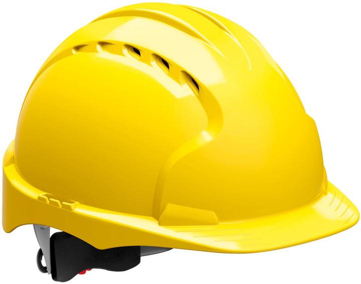 Elmetto di sicurezza EVO3 con chiusura a strappo EN 397, giallo (Taglia unica)