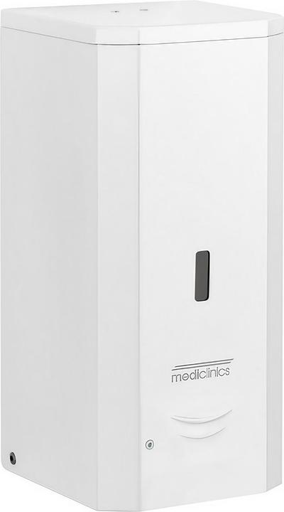 Actual product image Mediclinics DJ0037A Soap dispenser, stainless steel. Steel white, car