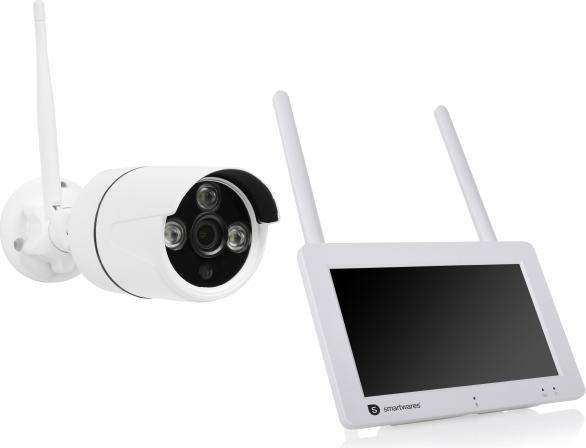 Smartwares Caméra de surveillance 1080p 7 skärm + app