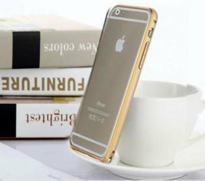 Immagine prodotto Okmore Paraurti in metallo per iPhone 6s oro (Apple iPhone 6s)
