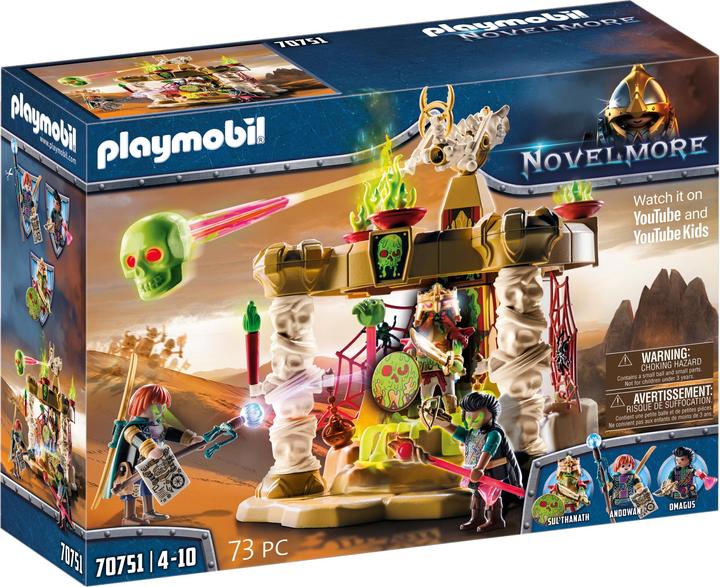 Image du produit Playmobil Sal'ahari Sands - Temple de l'armée des squelettes (70751, Playmobil Novelmore)