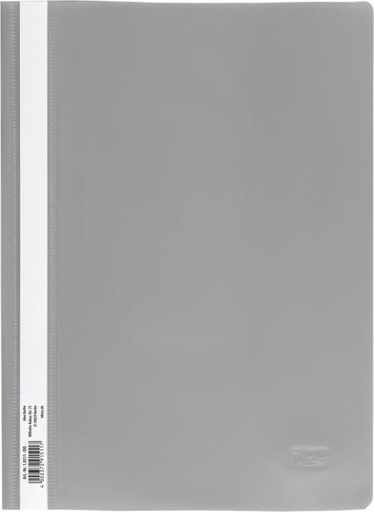 Image du produit Idena Schnellhefter PP extra stark dunkelgrau DIN A4 (A4)