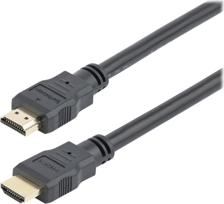Produktbild StarTech com HDMM6, 1,8 m, HDMI Typ A (Standard), HDMI Typ A (Standard), 3D, 10,2 Gbit/s, Schwarz (1.80 m, HDMI)