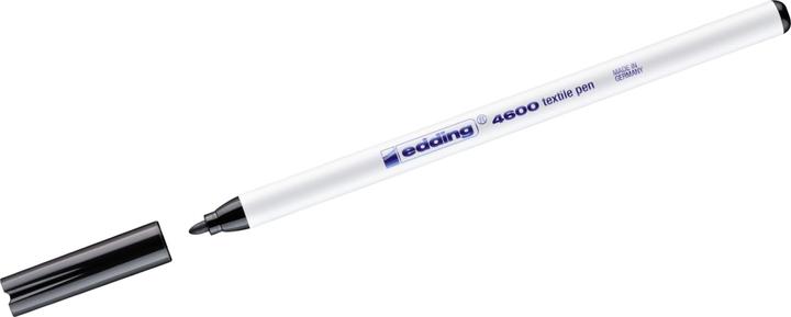 Produktbild Edding 4600 - T-Shirt-Pen (Black, 1 mm, 1 x)