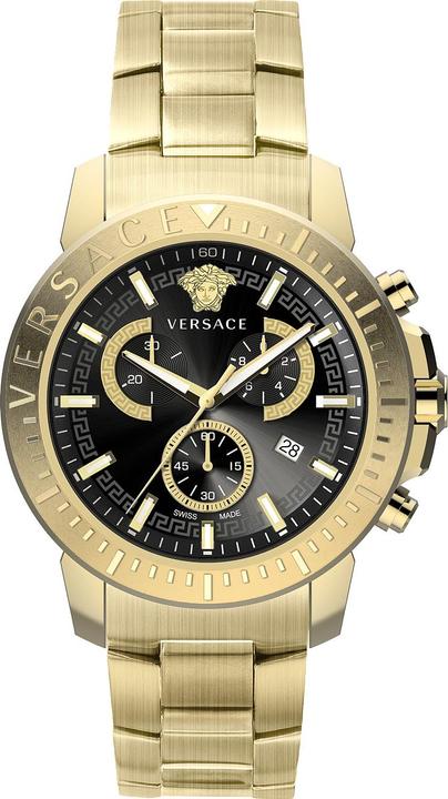 Image du produit Versace VE2E00921 New Chronograph Montre Homme 45mm 5ATM (Chronographe, 45 mm)