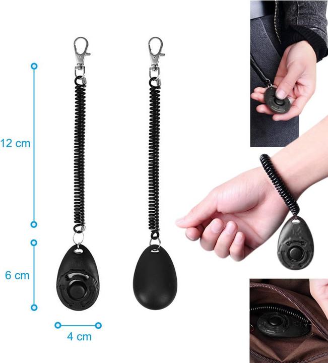 Actual product image Suba Training Clicker with Wrist Strap