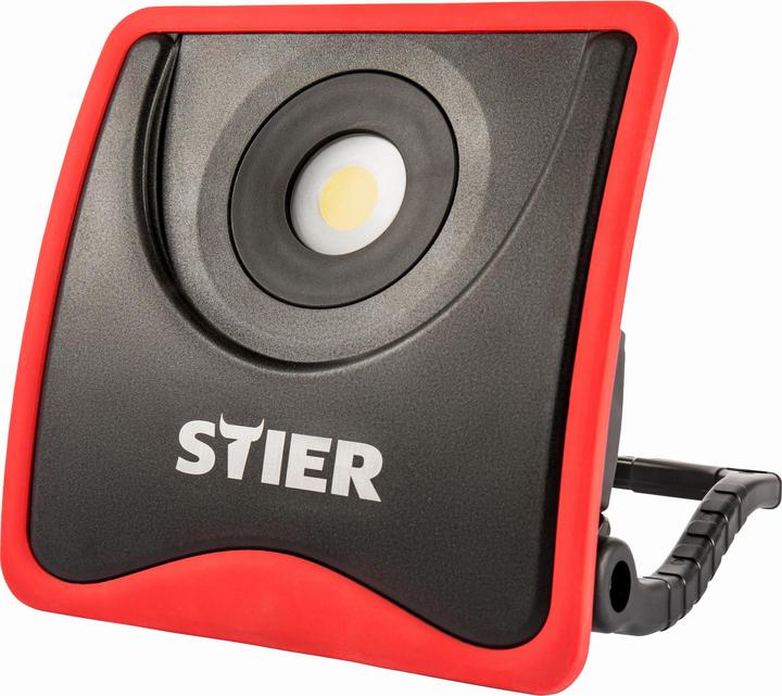 Actual product image Stier Rechargeable COB LED construction spotlight 2200 lumen 7,800 mAh (2200 lm)
