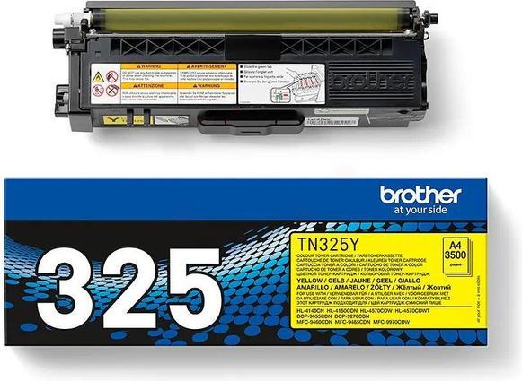 Image du produit Brother TN325Y toner jaune 3 500 pages ISO/IEC 19798 jaune (Y)