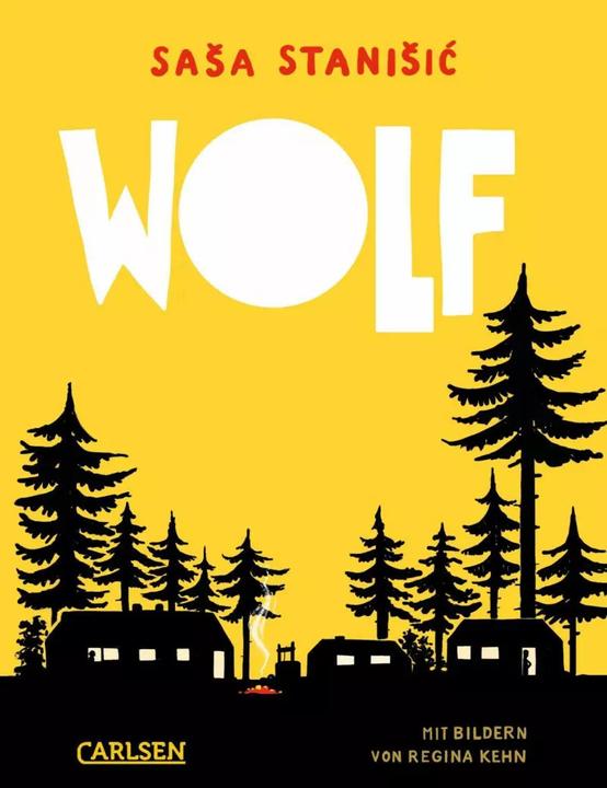 Actual product image Wolf (German, Sasa Stanisic, 2023)