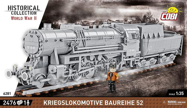 Actual product image Cobi War locomotive BR 52 / 2400 pcs.