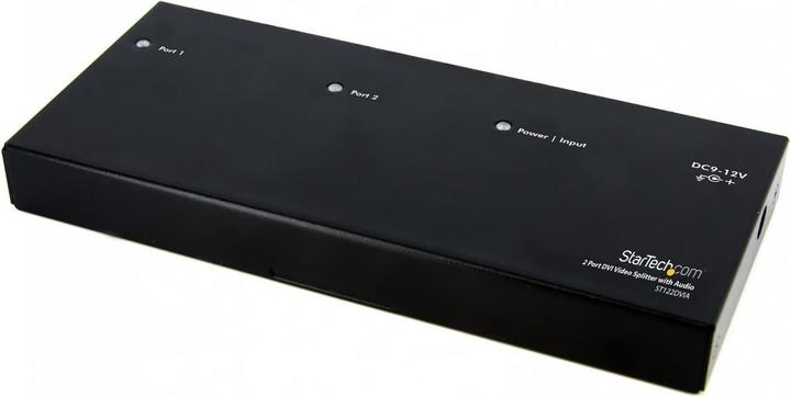 Produktbild StarTech 2 Port DVI Video Splitter mit Audio - max. 1920x1200