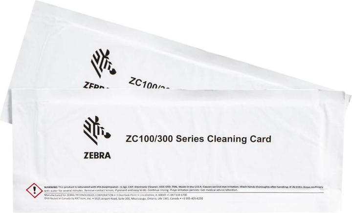 Produktbild Zebra Cleaning Card Kit (Improved)